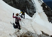 PIZZO ARERA (2512 m), primaverile con neve, il 15 maggio 2014 - FOTOGALLERY